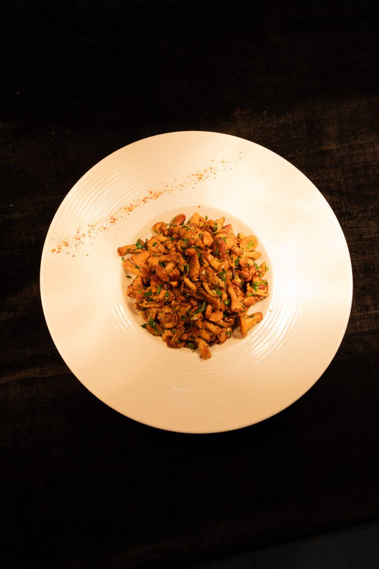 Chanterelles à la persillade